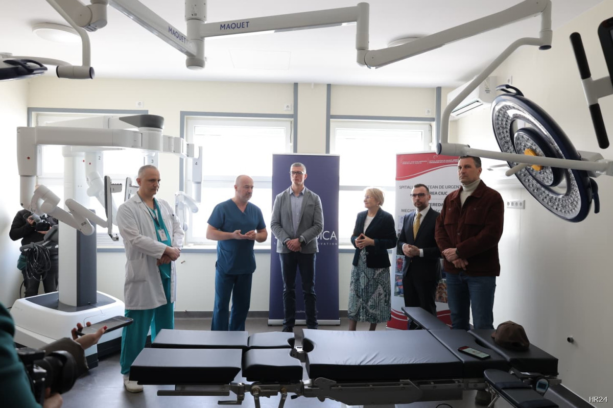 Premieră medicală în Harghita: Chirurgia robotică Da Vinci devine realitate la Spitalul Județean de Urgență